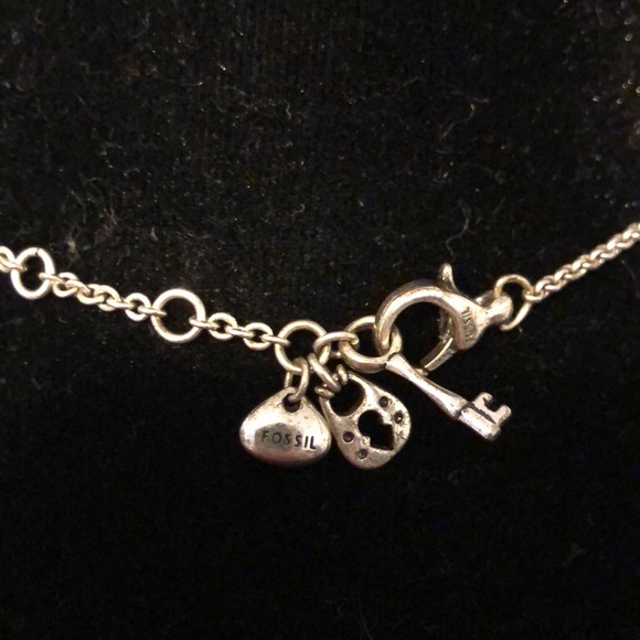 Fossil brand owl necklace, owl ring, and bracelet. - Picture 3 of 6